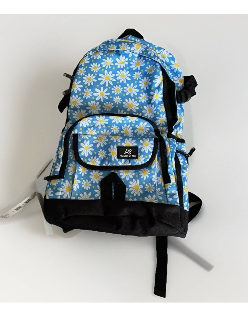 Rickyh Style Backpack / Book Bag Daisy Floral Print